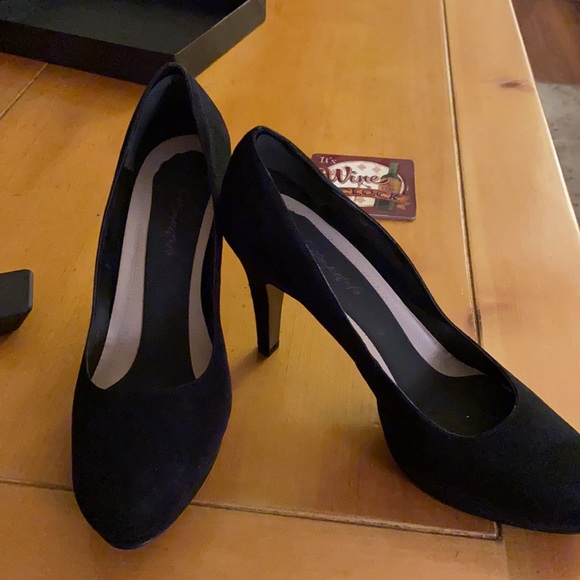 Suede platform heel - Picture 4 of 4